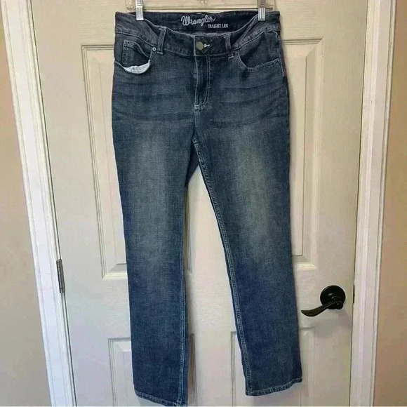 Wrangler Women's Straight Legs Jeans Sz 11/12 x 32 - Picture 1 of 9